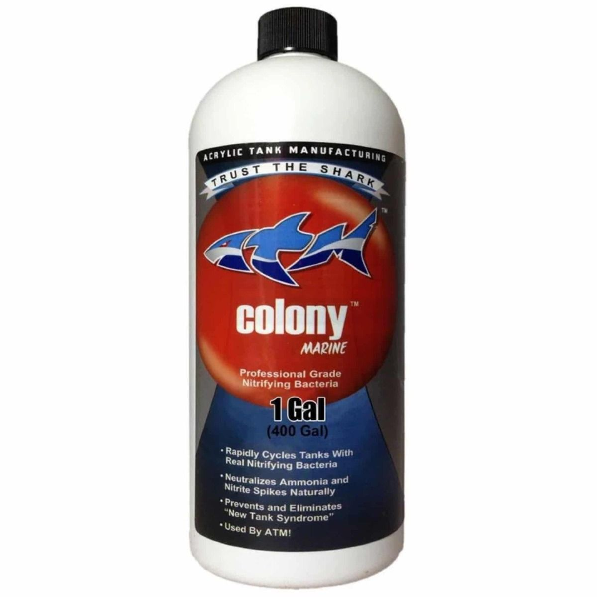 ATM Colony Saltwater 1 Gallon – Live Nitrifying Bacteria for Reef Systems