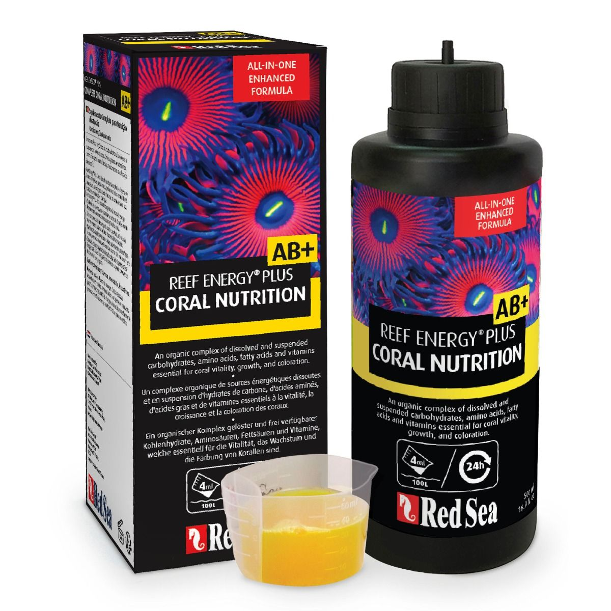 Red Sea Reef Energy Plus (AB+) 250ml – Coral Growth & Coloration Supplement