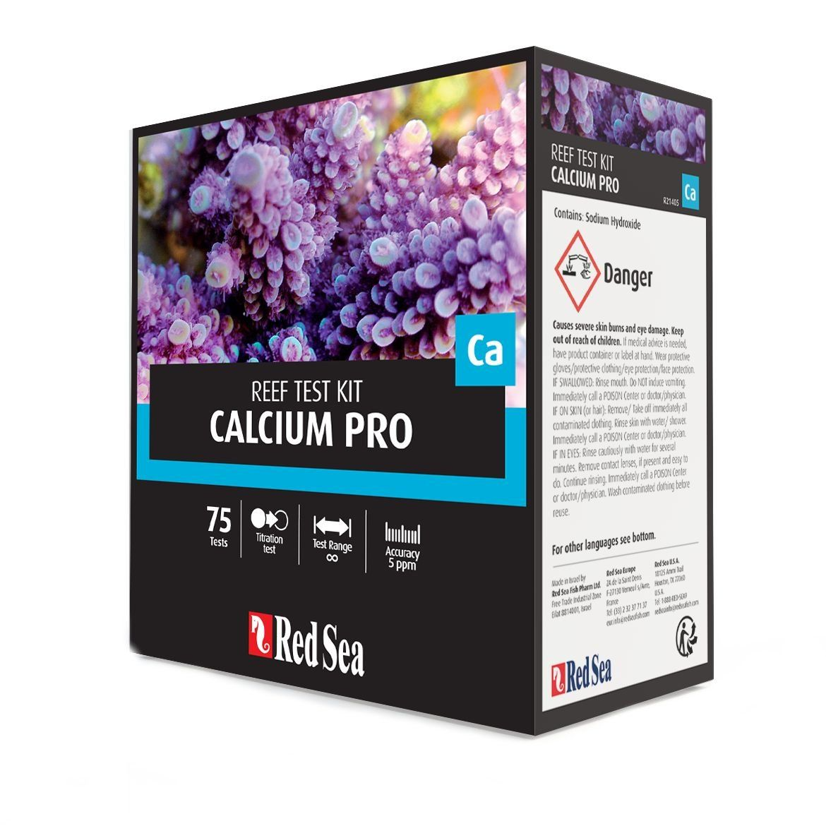 Red Sea Calcium Pro Titrator Test Kit — Accurate Ca Testing for Reef Tanks