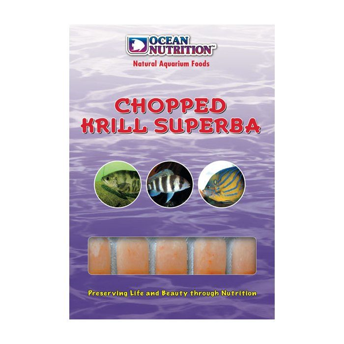 Ocean Nutrition Frozen Chopped Krill Superba - Nutritious Food for Small Fish