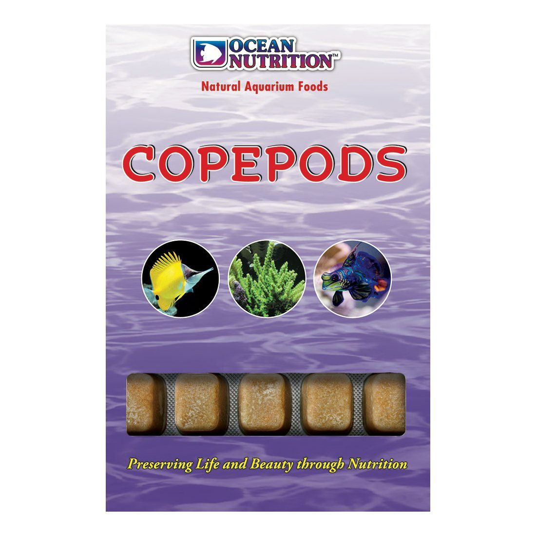 Ocean Nutrition Frozen Copepods - Natural Food for Marine Fish & Invertebrates