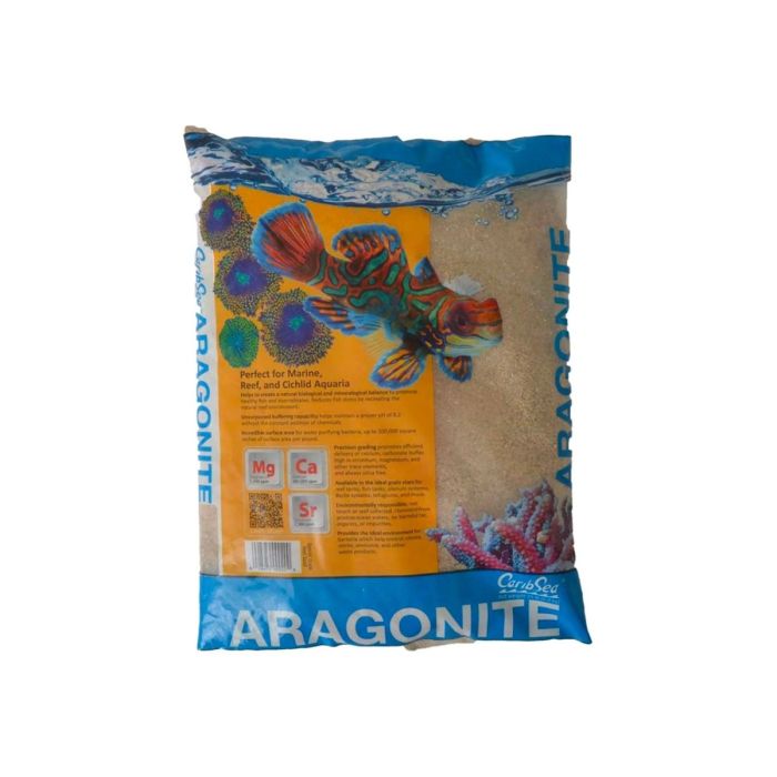 CaribSea Fiji Pink Reef Sand Dry 15Lb – Aragonite Marine Substrate