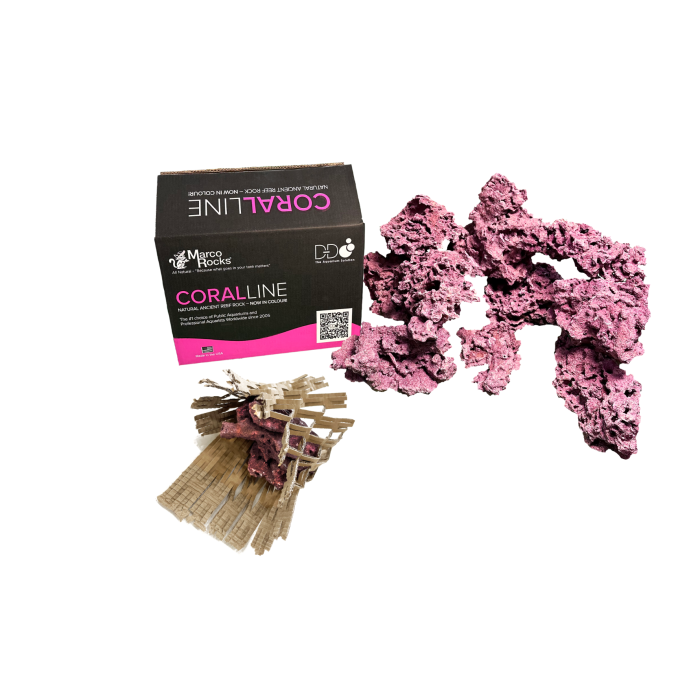 D-D Marco Foundation Rock Coralline 18kg – Natural, Sustainable Reef Rock