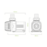 D-D Funktion 3500 DC Pump – High Flow, Digital Controller, 3 Wave Modes