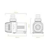 D-D Funktion 6500 DC Pump – High Flow, Low Noise, Energy Efficient