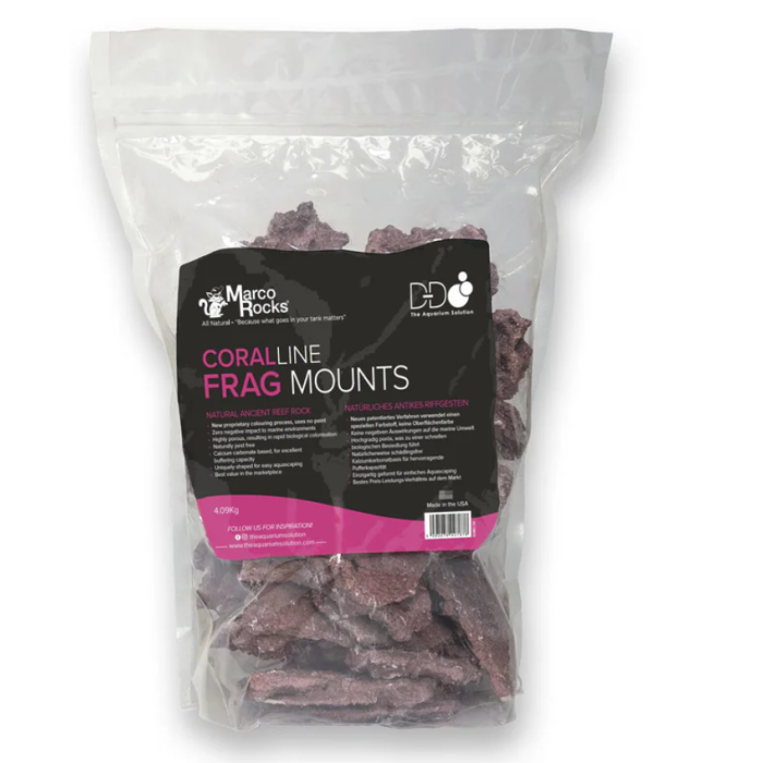 D-D Marco Coralline Frag Mounts 4kg Bag – Natural, Pest-Free Coral Mounting