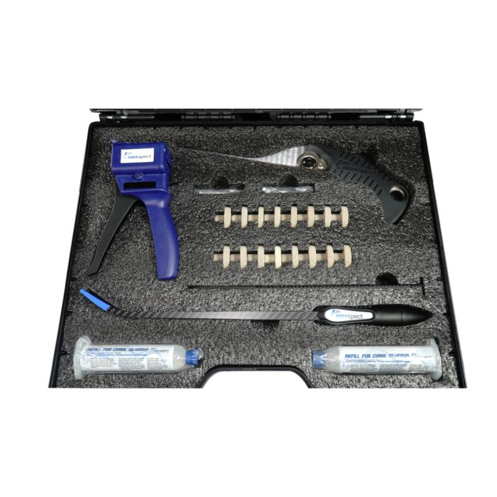 Maxspect Coral Tool Kit – Complete Fragging Kit with Saw, Glue, and Plugs