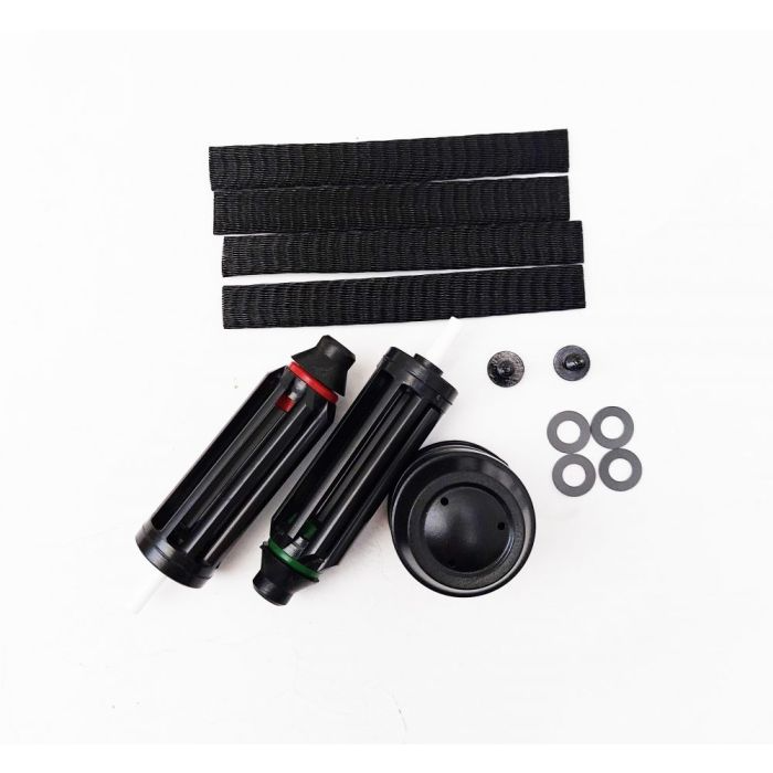 Maxspect Jump Gyre 2K Replacement Rotors – Black with End Cap & Cage Guards