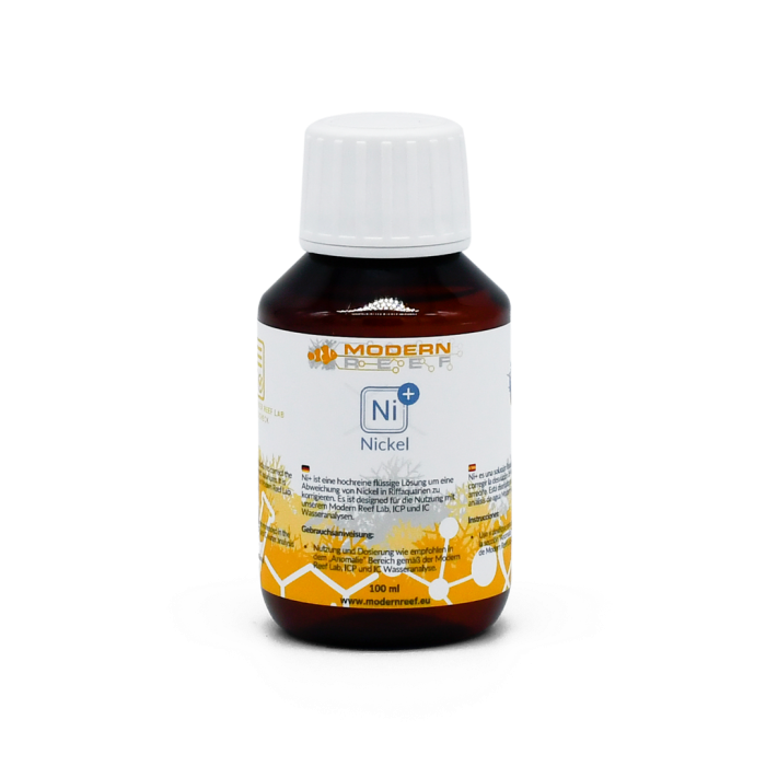 Modern Reef Ni+ - 100ml Nickel Solution for Reef Aquariums