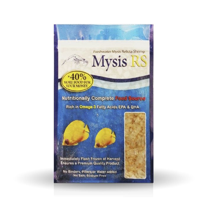 Mysis RS Freezer Bar 250g – Fresh Frozen Mysis for Aquarium Fish Feeding