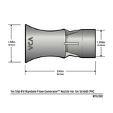 VCA 1" Random Flow Generator – No Moving Parts for Random Water Flow