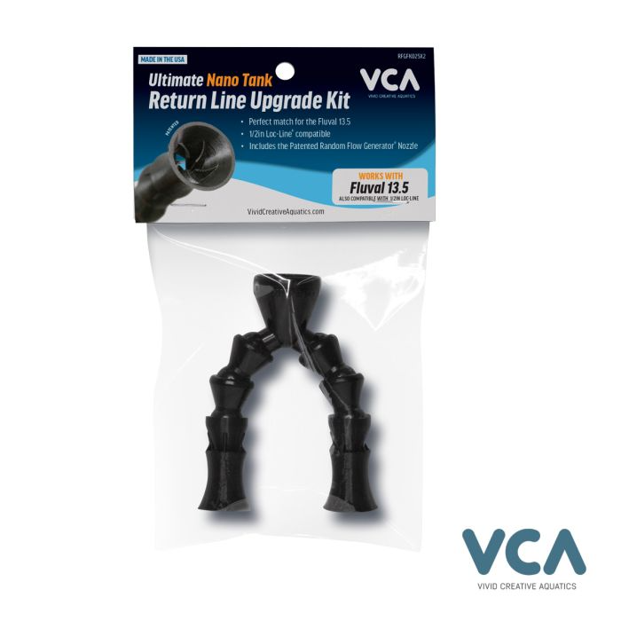 VCA Ultimate Nano Tank Return Line Upgrade Kit (RFGFK025X2) – Enhance Flow with RFG Nozzles