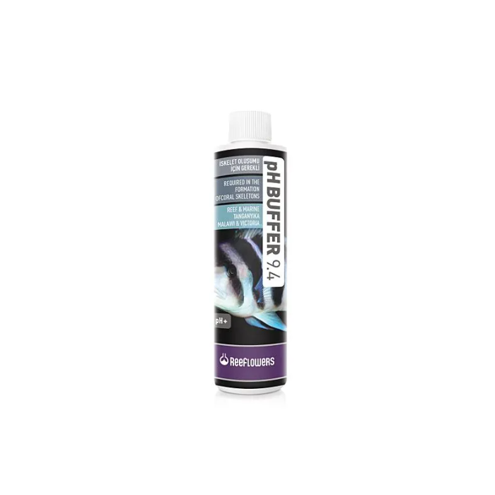 Reeflowers pH Buffer 9.4 500ml – Stabilizes KH and pH for Aquariums