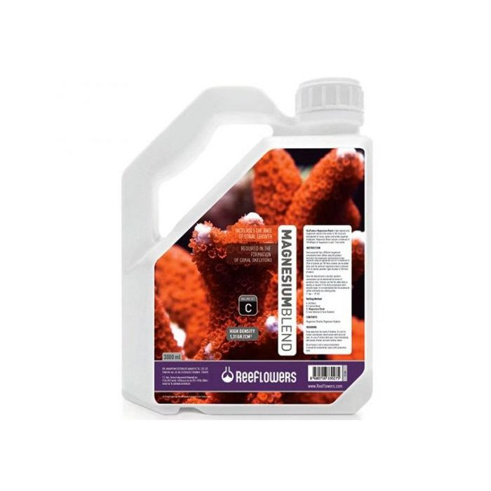 Reeflowers Magnesium Blend 3000ml – High-Density Magnesium Solution for Corals