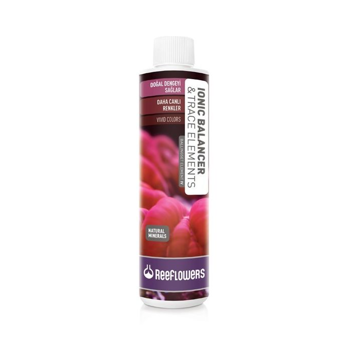 Reeflowers Ionic Balancer & Trace Elements 500ml – Seawater Minerals for Reef Aquariums