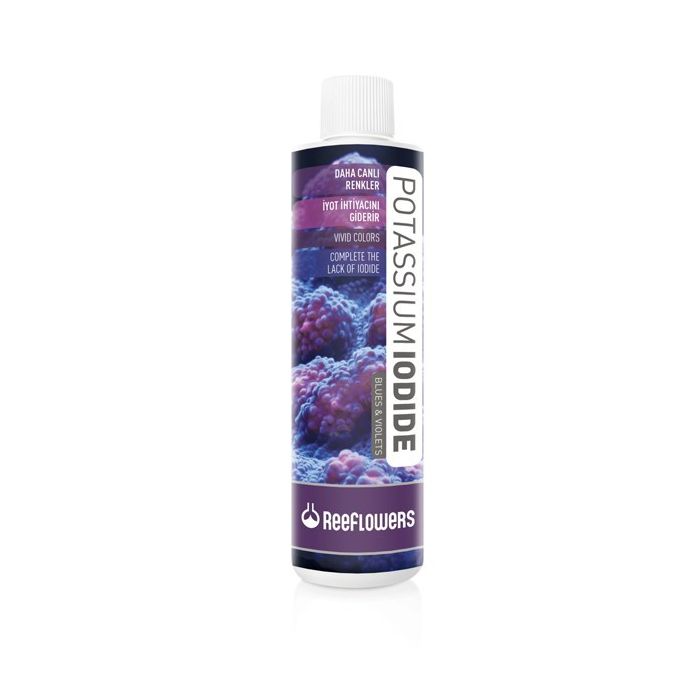 ReeFlowers Potassium Iodide 85ml – Ionic Solution for Coral Growth & Vibrancy