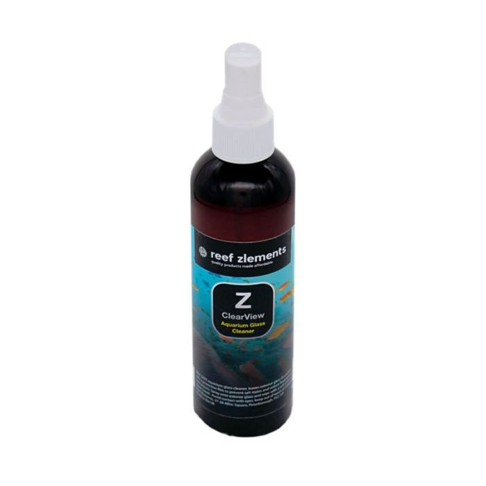 Reef Zlements Z-ClearView Glass Cleaner 250ml – Streak-Free Aquarium Glass Cleaner