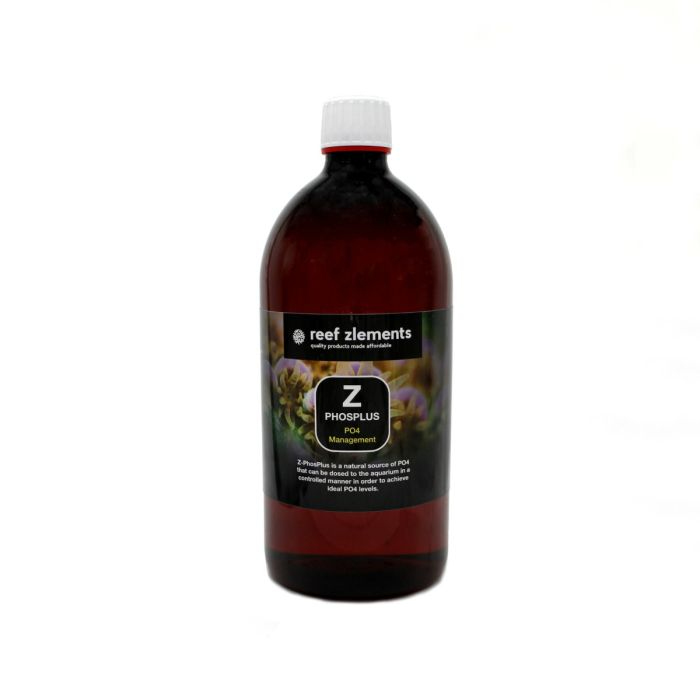 Reef Zlements Z-Phos Plus 1000ml – Phosphate Supplement for Coral Growth & Biological Filtration