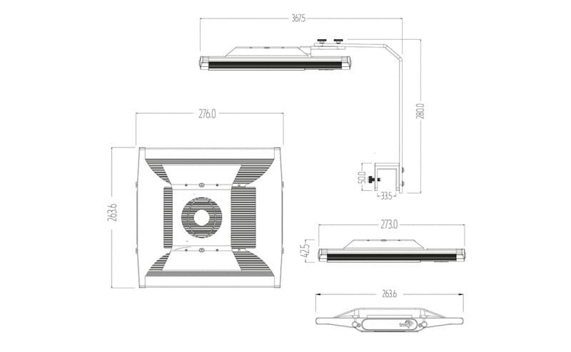 TMC iLumenAir 600+ Connect LED Aquarium Light – High Output & Smart Control