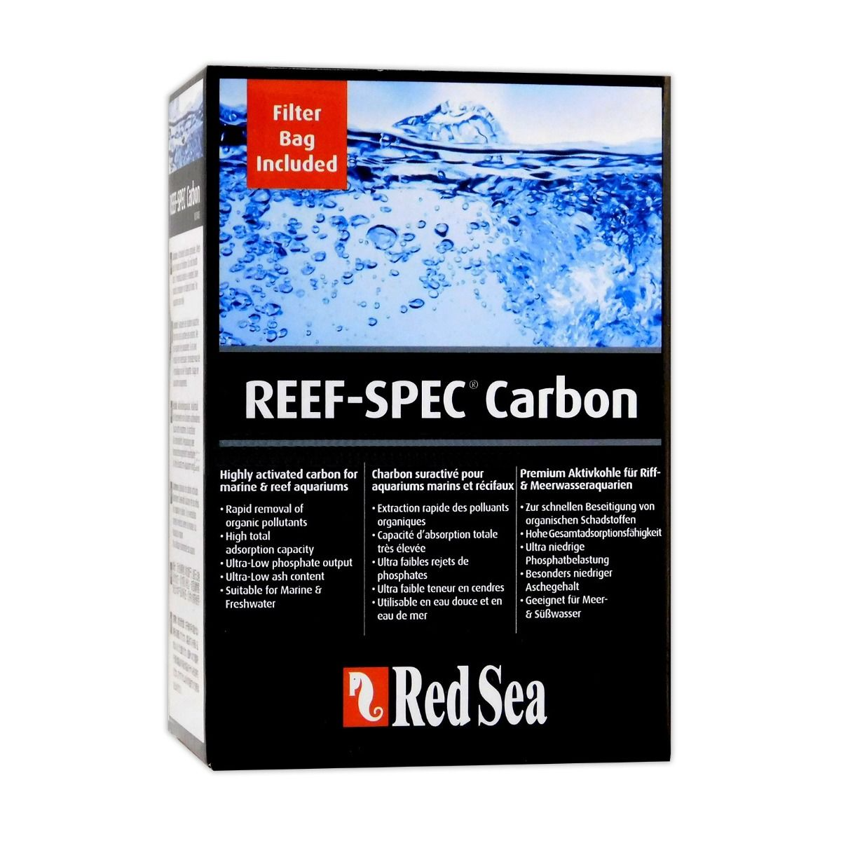 Red Sea REEF-SPEC Carbon 200ml — High-Performance Reef Filtration