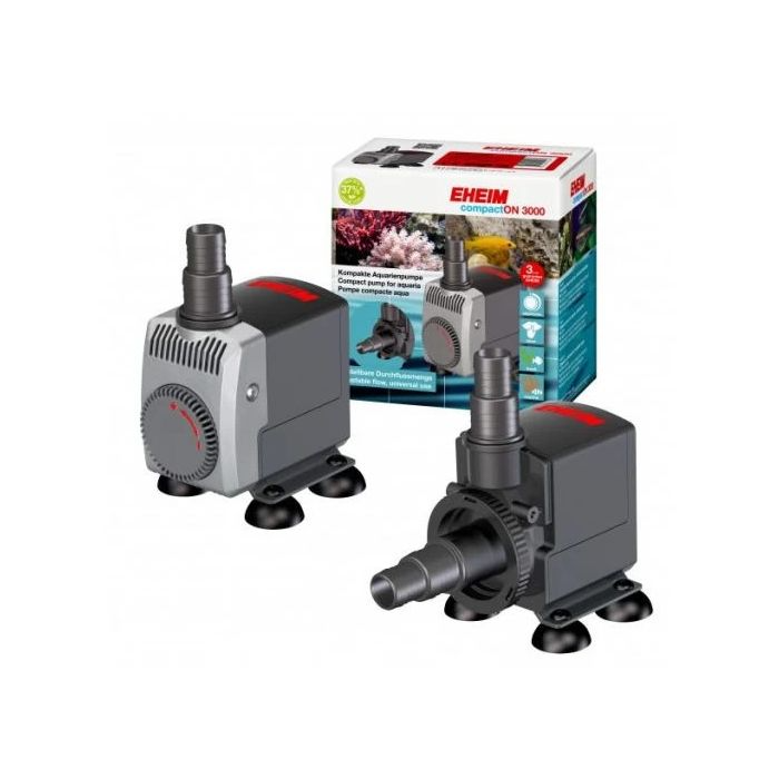 EHEIM compactON 3000 Aquarium Pump – Adjustable Flow Rate, Silent Operation