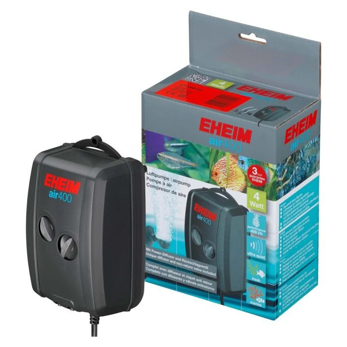 Eheim Air400 Complete Air Pump - Silent & Adjustable for Aquariums