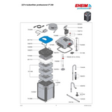 Eheim Professionel 5e 700 External Filter for Aquariums – Wi-Fi Enabled, 1850 LPH Flow Rate