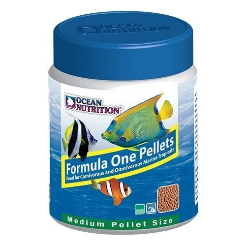 Ocean Nutrition Formula 1 Marine Pellet 100g - High-Protein Food for Carnivorous Fish