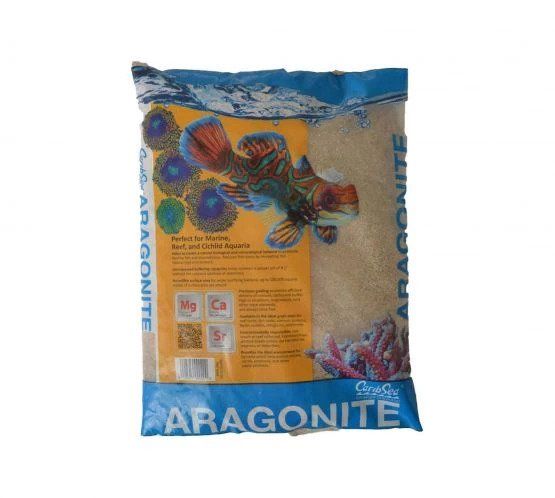 CaribSea Seaflor Special Aragonite Sand for Marine Aquariums – 40lb