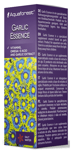 Aquaforest Garlic Essence 10ml / 50ml – Fish Immune Support & Omega-3 Supplement