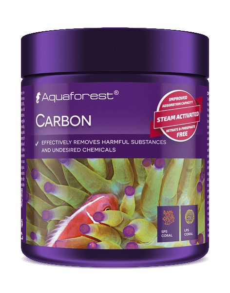 Aquaforest Carbon 250ml – Activated Carbon Filter Media for Reef Aquariums