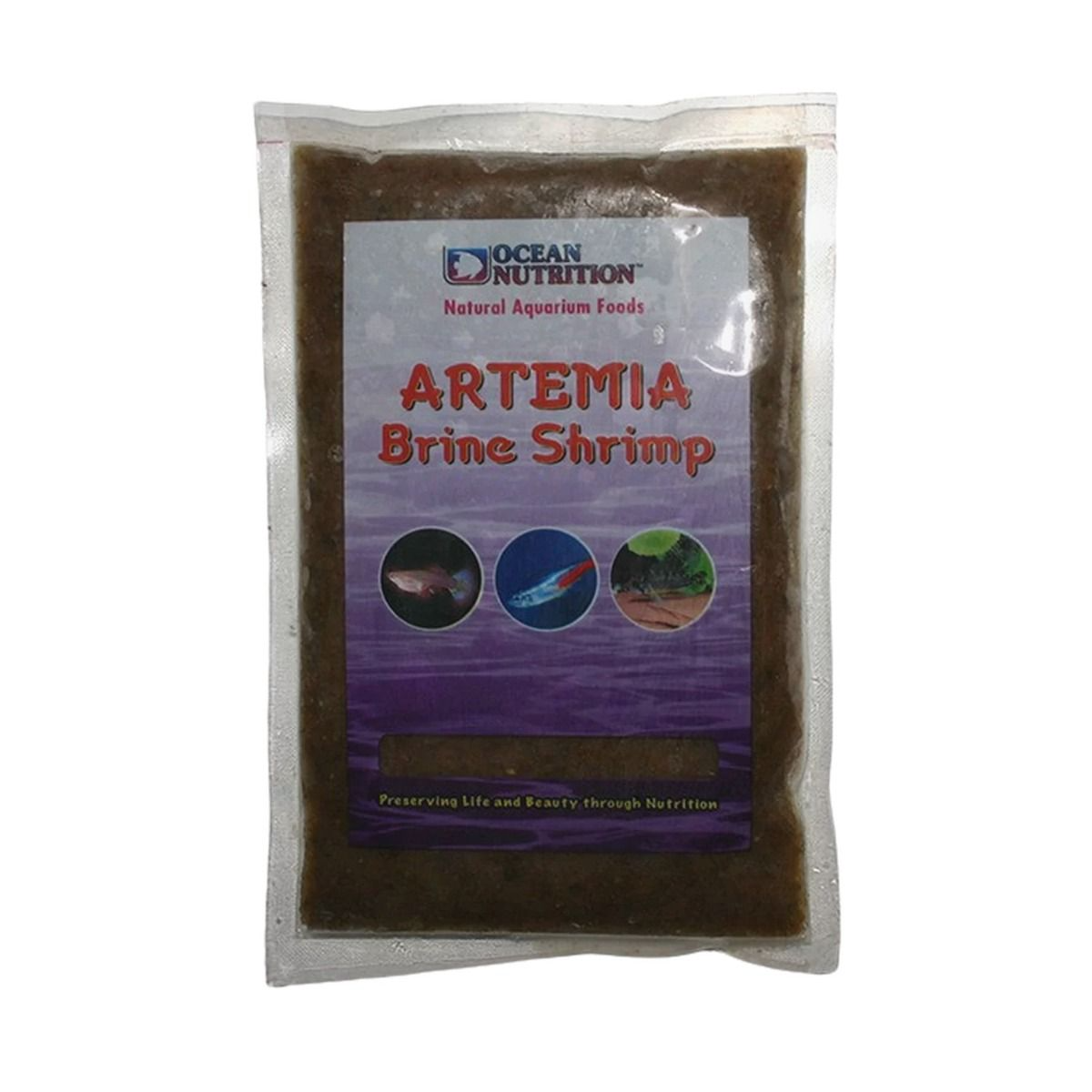 Ocean Nutrition Frozen Artemia 454g - Nutritious Shrimp for Carnivorous Fish