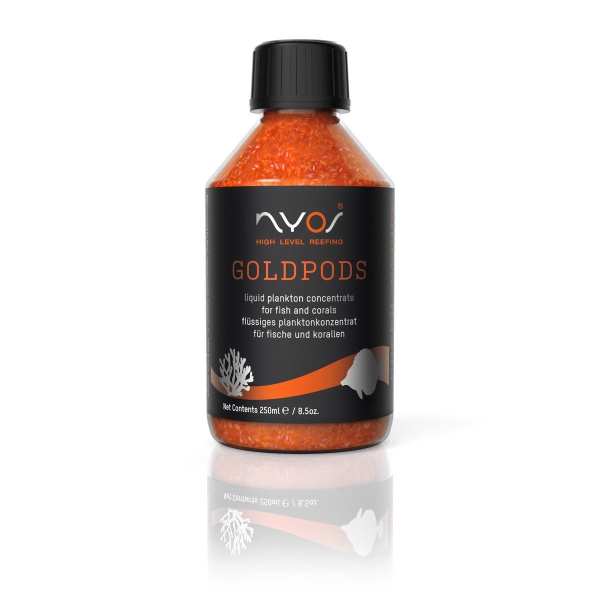 Nyos Goldpods 250ml – Arctic Copepod Plankton for Reef Fish