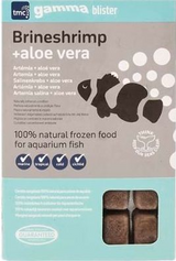 Gamma Brineshrimp Aloe Vera Blister Pack 100g - Safe & Nutritious Fish Food