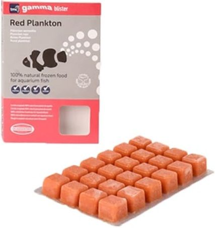 Gamma Red Plankton 100g Blister Pack - Natural Marine & Freshwater Fish Food