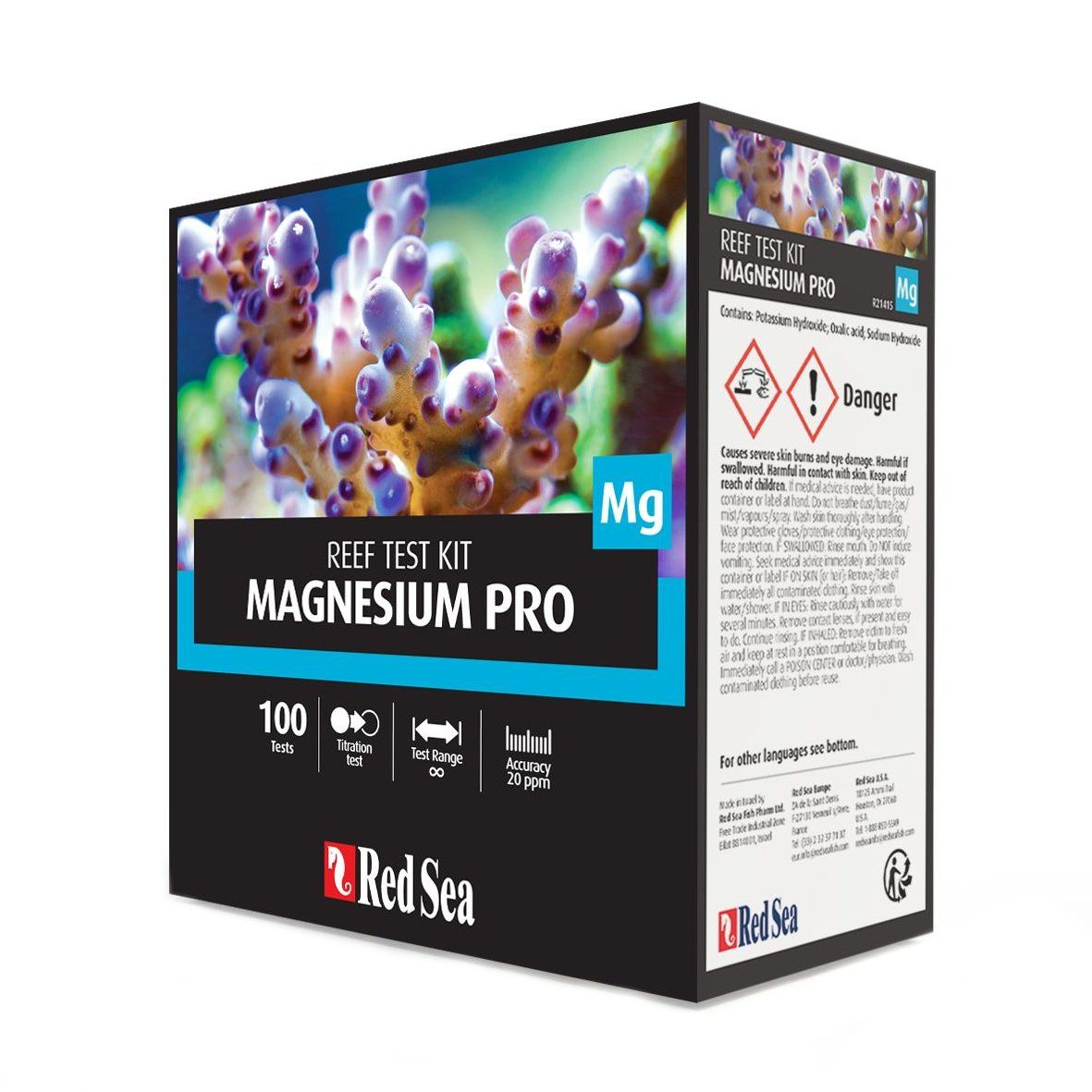 Red Sea Magnesium Pro Titrator — Accurate Mg Testing for Reef Aquariums