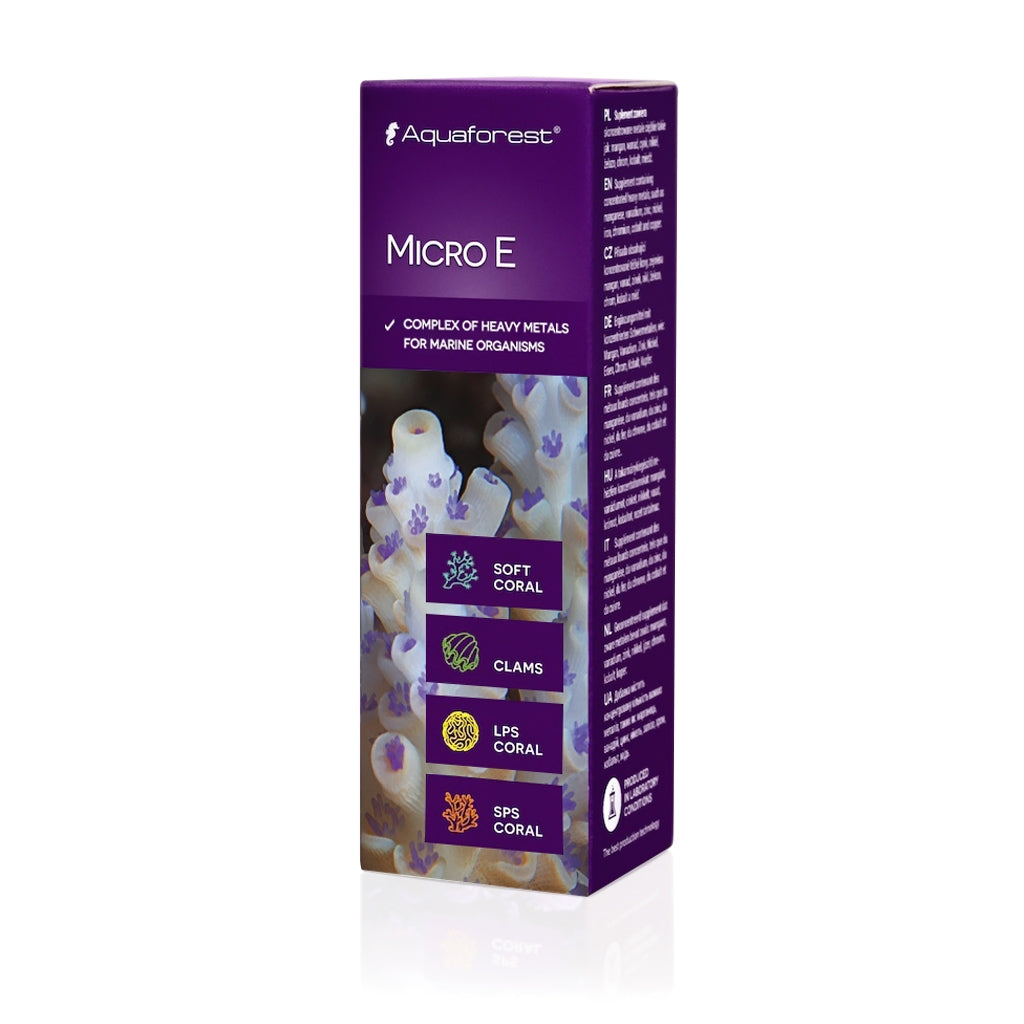 Aquaforest Micro E 50ml – Trace Element Supplement for Reef Aquariums