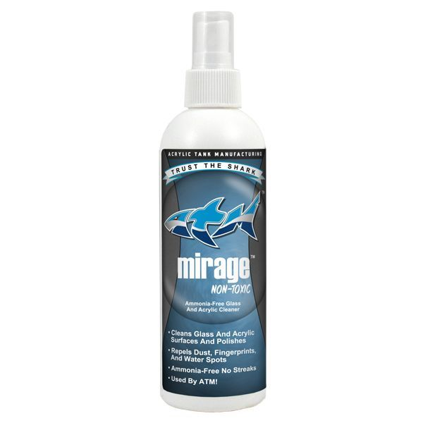 ATM Mirage Glass & Acrylic Cleaner 8oz – Safe, Streak-Free Aquarium Cleaner