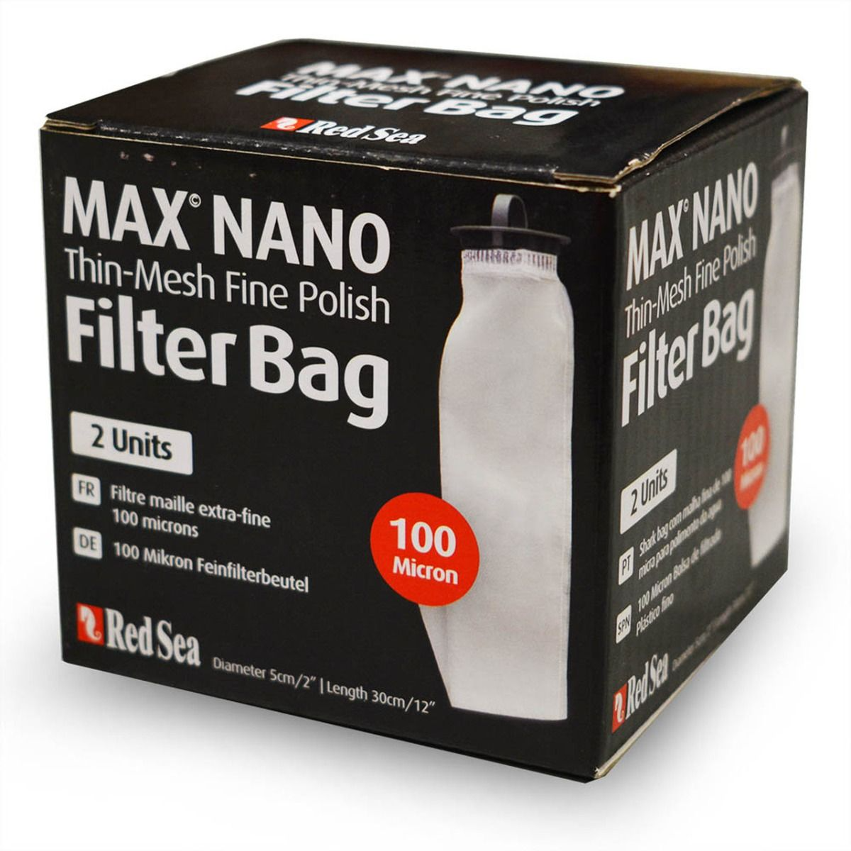 Red Sea Max Nano 100 Micron Thin Mesh Filter Bag – Replacement for MAX NANO