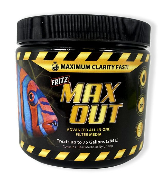 Fritz Max Out – All-in-One Filtration Media for Clear Water & Balanced Parameters