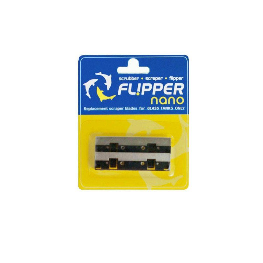 Flipper Nano Steel Blades (2 Pack) – Replacement Blades for Nano Flipper Cleaner