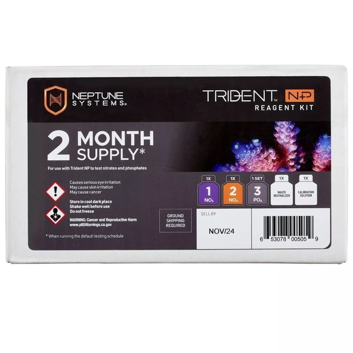 Trident NP Nitrate & Phosphate 2-Month Reagent Kit – Replacement Set