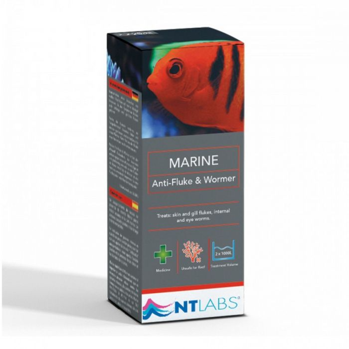 NT Labs Anti Fluke and Wormer | Parasite Treatment for Marine Fish