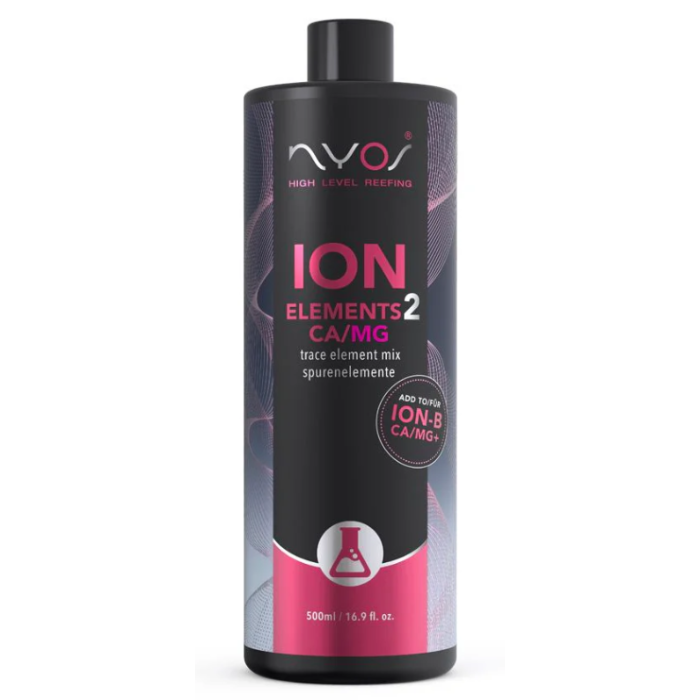 Nyos Ion Elements 2 Ca/Mg 500ml | Essential Trace Elements for Reef Aquariums
