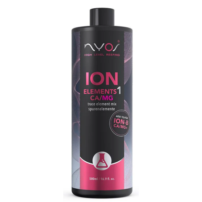 Nyos Ion Elements 1 Ca/Mg 500ml | Trace Element Solution for Reef Health