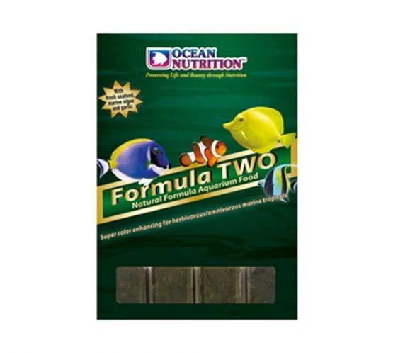 Ocean Nutrition Frozen Formula Two 100g — Color-Enhancing Herbivore Fish Food