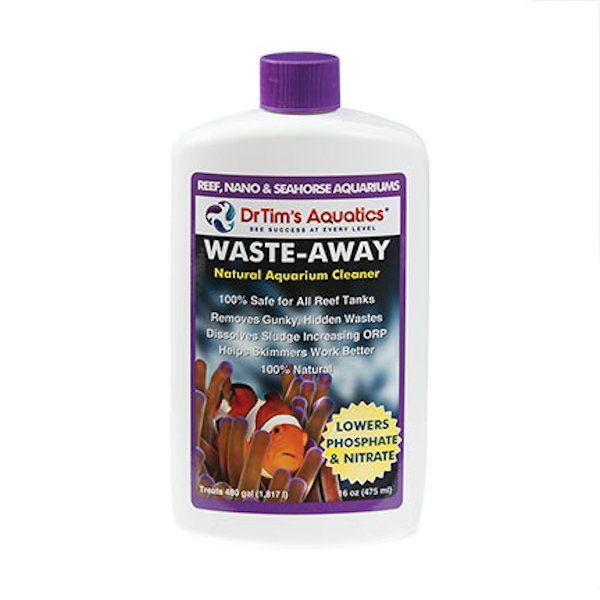 Dr. Tim's Waste Away Natural Aquarium Cleaner 32oz - Sludge & Waste Remover