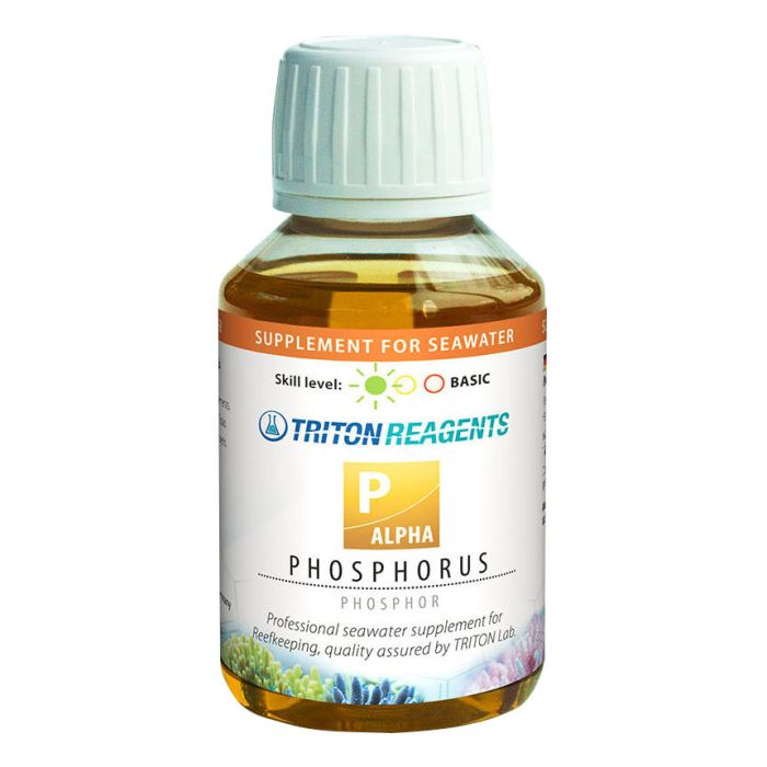 Triton P Alpha Phosphorus 100ml - Organic Phosphorus Compounds for Reef Aquariums