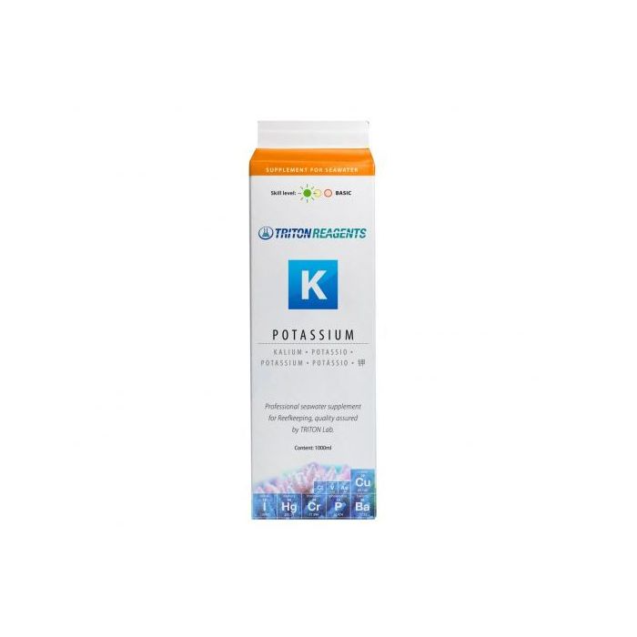 Triton Potassium 1L – Essential Potassium Supplement for SPS Coral Growth