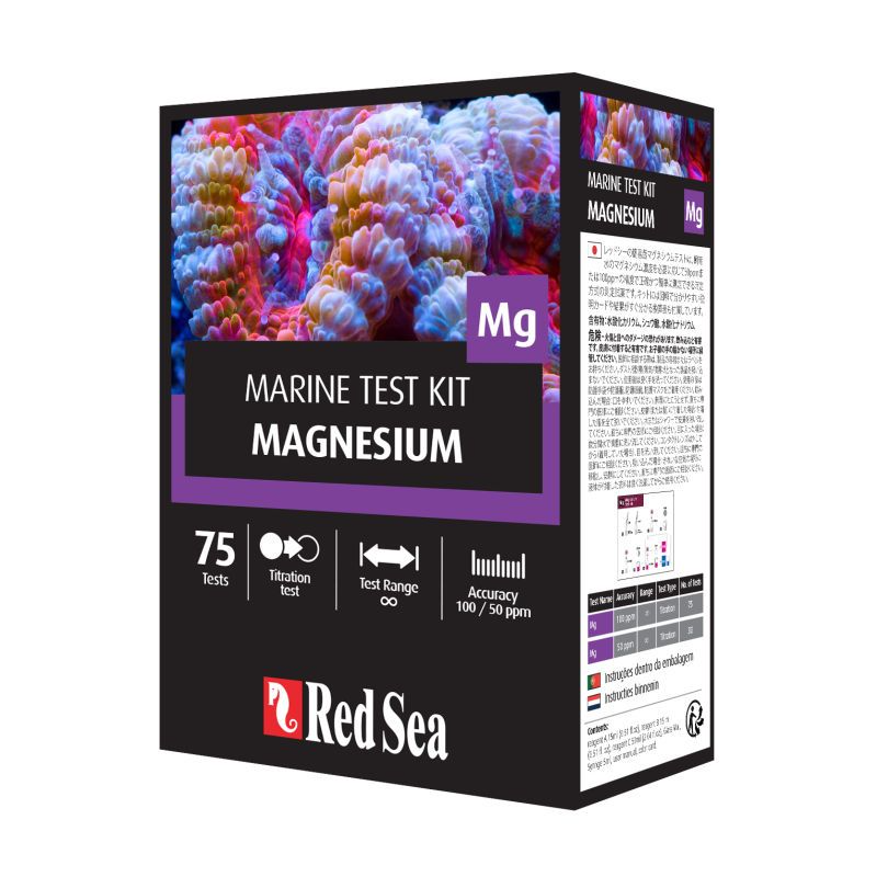 Red Sea Magnesium Test Kit — Accurate Aquarium Mg Testing